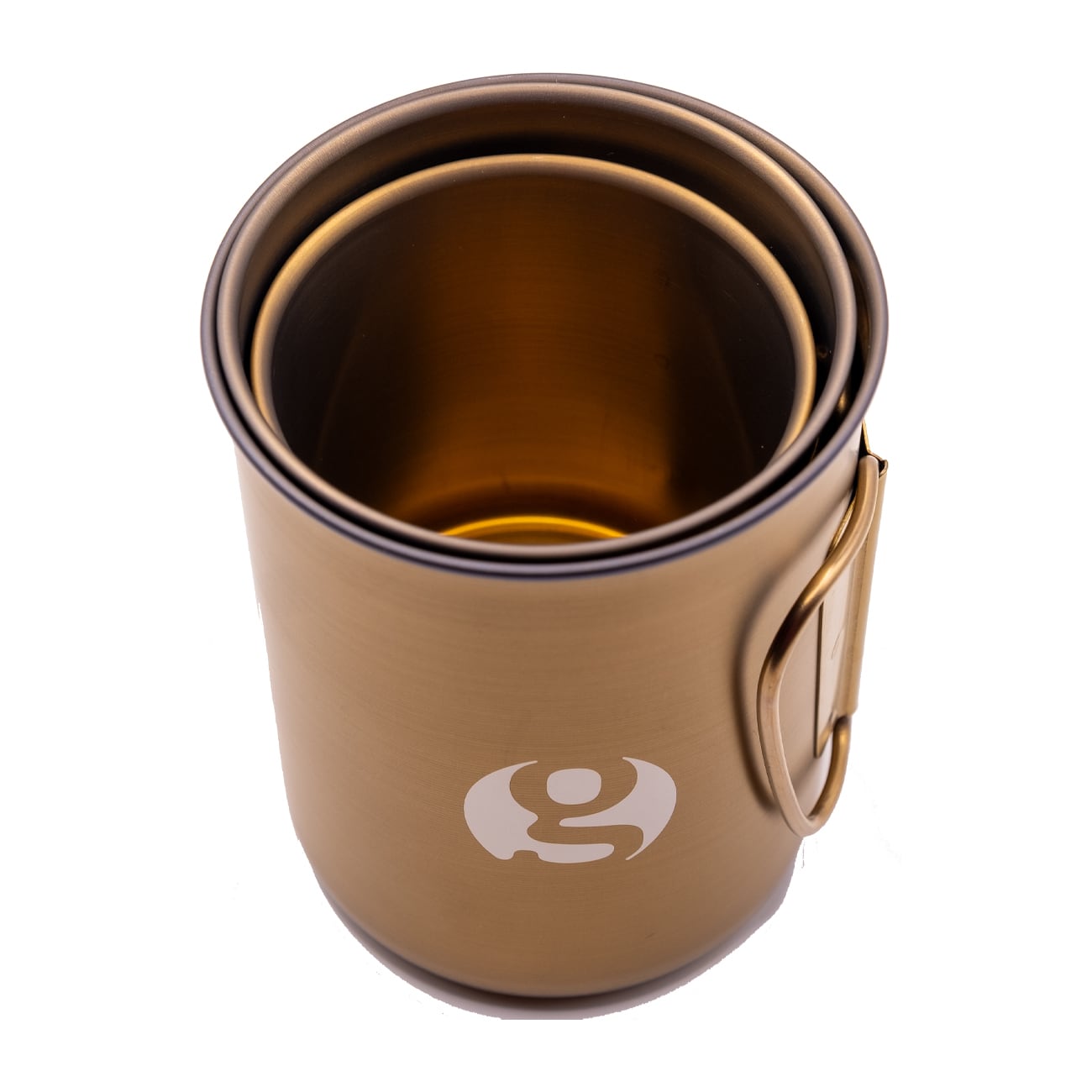GOSSAMER GEAR ゴッサマーギア Titan Single Mug 300 Gold チタンシングルマグ 300 ゴールド