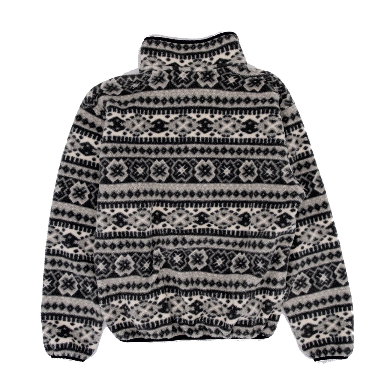 【USED】90s L.L.Bean PRINT FLEECE PULLOVER エルエルビーン 総柄フリースプルオーバー USA製