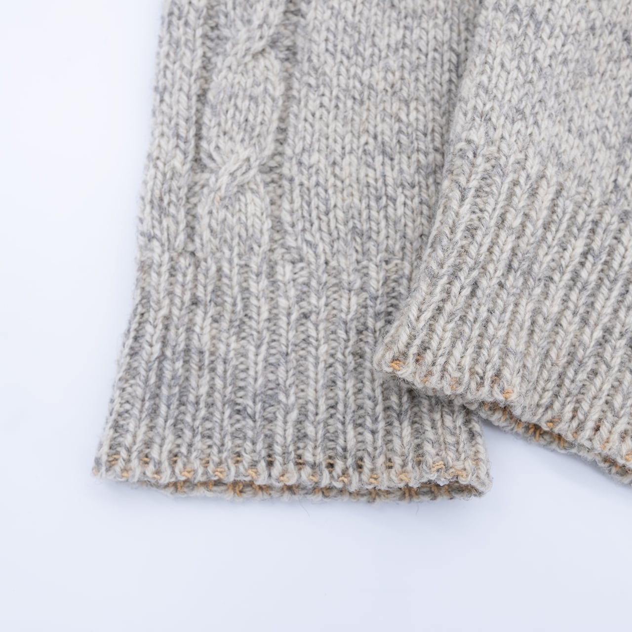 【USED】90s ORVIS Cable Knit Shawl Collar Cardigan オービス ケーブルニット ショールカラーカーディガン