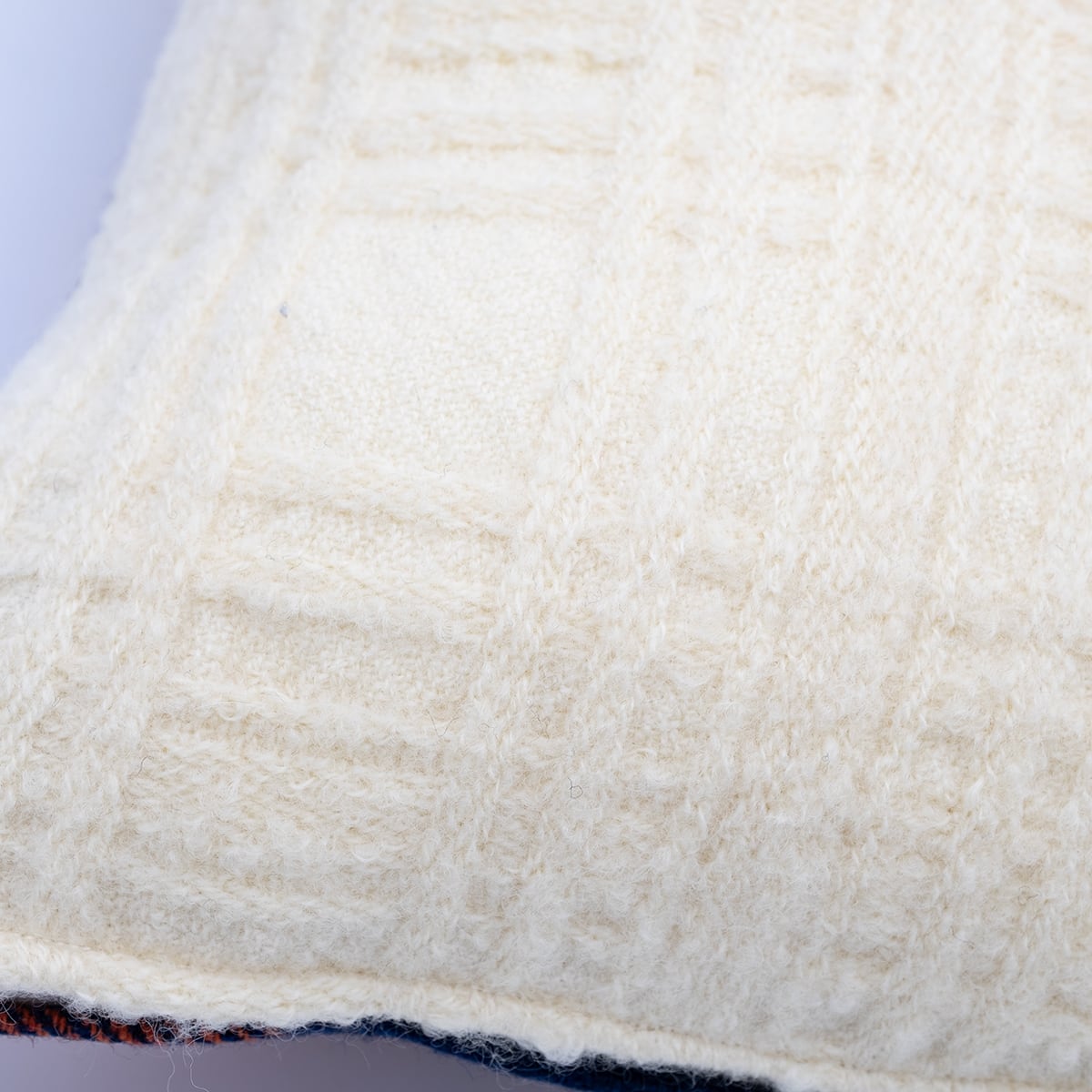 Montkage Products モンカゲプロダクツ Cushion Cover クッションカバー バッファローチェック×ジャガードニット