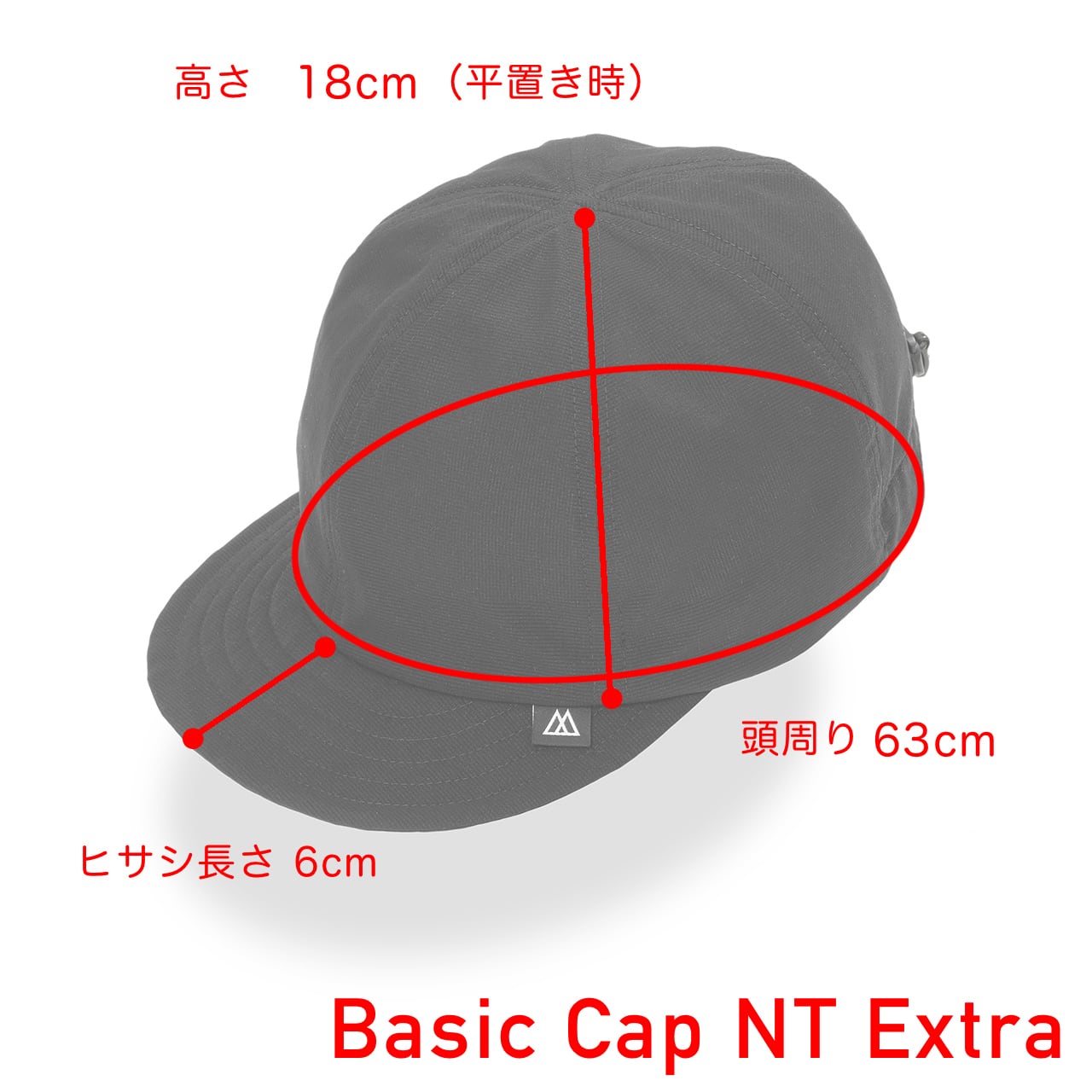 【DM便190円】RIDGE MOUNTAIN GEAR リッジマウンテンギア Basic Cap NT Extra