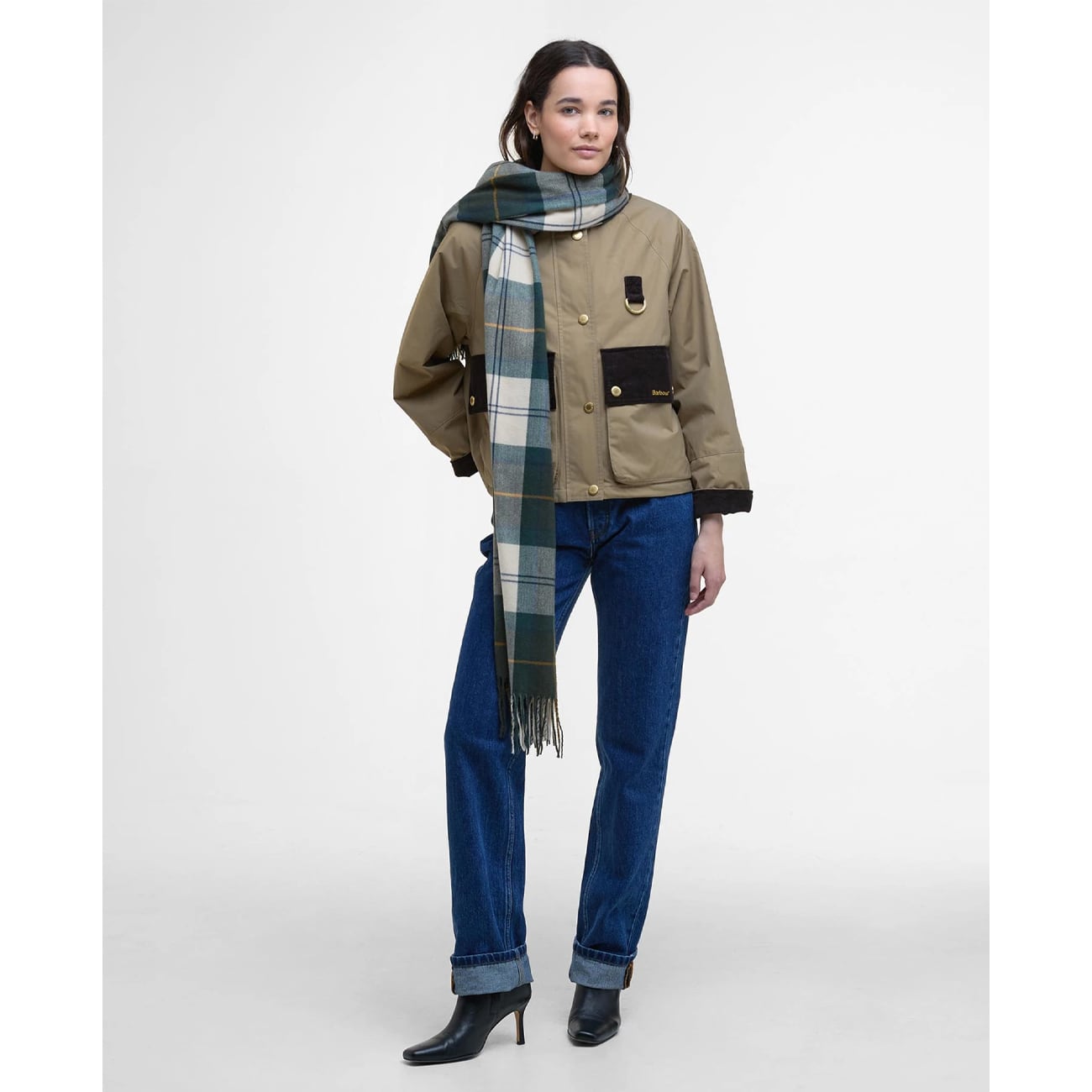 Barbour バブアー Hailes Tartan Scarf Ancient Tartan ヘイルズ タータンチェックスカーフ LSC0426
