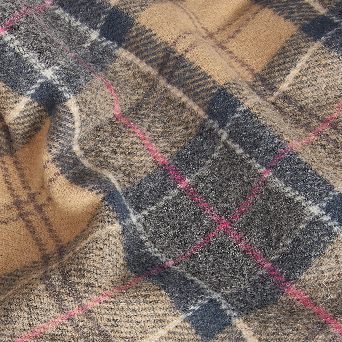Barbour バブアー Tartan Lambswool Scarf Dress タータン ラムズウールスカーフ USC001