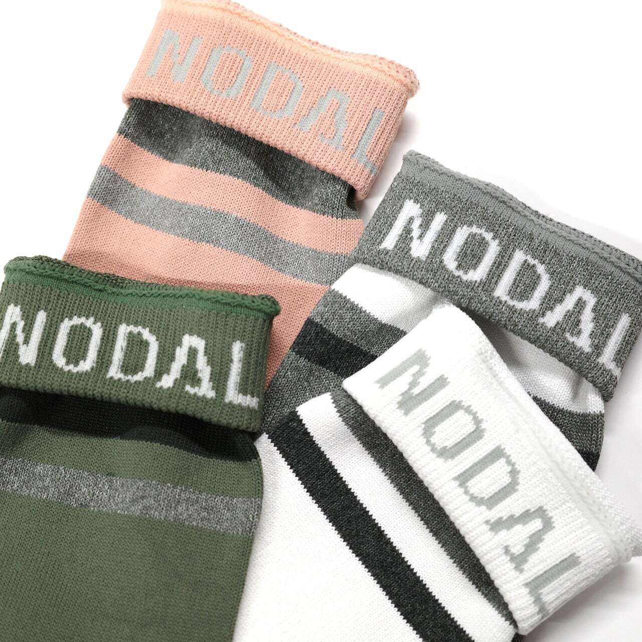 【DM便190円】NODAL Gym Socks (Khaki) ノーダル ジムソックス カーキ