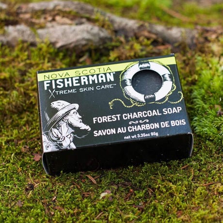 NOVA SCOTIA FISHERMAN ノバスコシア フィッシャーマン SOAP BAR - FOREST CHARCOAL フォレスト・チャコールソープ