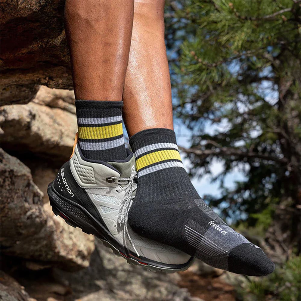 Feetures フィーチャーズ Trail Max Cushion Mini Crew トレイル マックスクッション ミニクルー