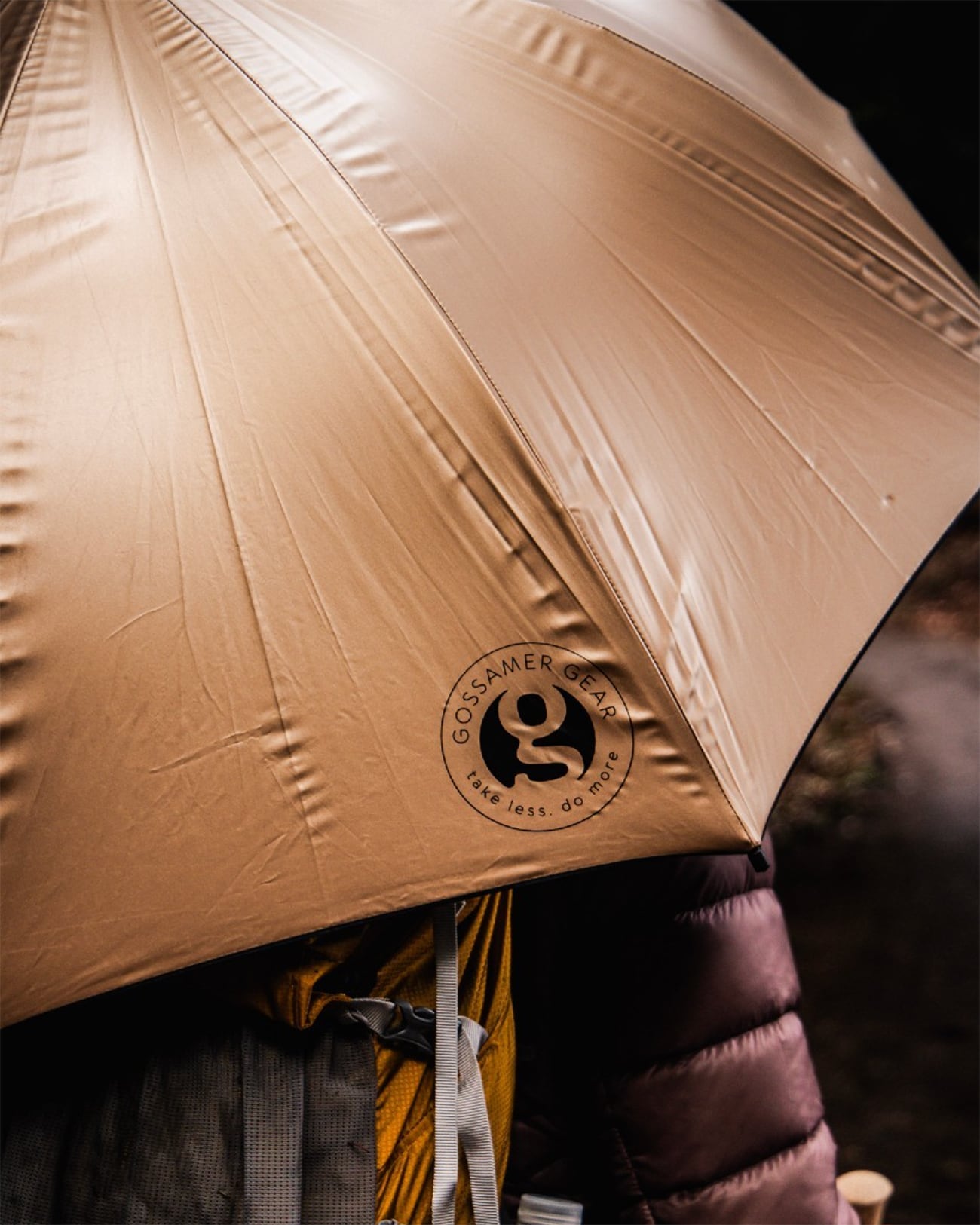 GOSSAMER GEAR ゴッサマーギア Lightrek Hiking Umbrella Gold
