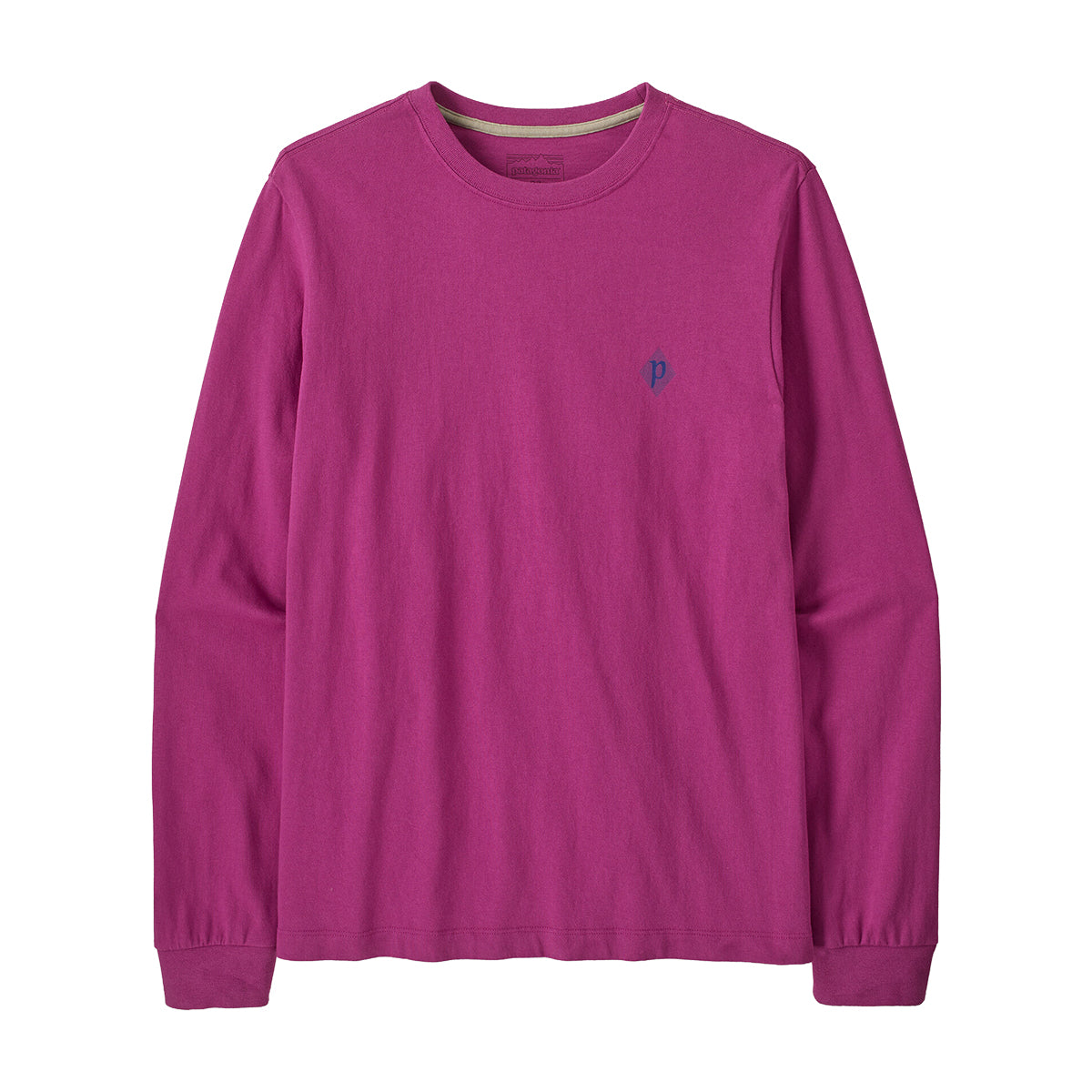 Patagonia パタゴニア Men's Long-Sleeved Midweight Hut Tripper Skyline T-Shirt メンズ・ロングスリーブ・ミッドウェイト・ハット・トリッパー・スカイライン・Tシャツ Amaranth Pink 37896