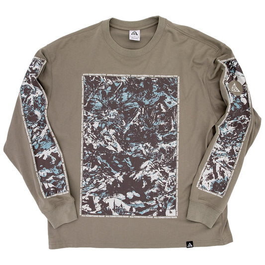 【USED】NIKE ACG ALL CONDITIONS GEAR GRAPHIC L/S TEE
