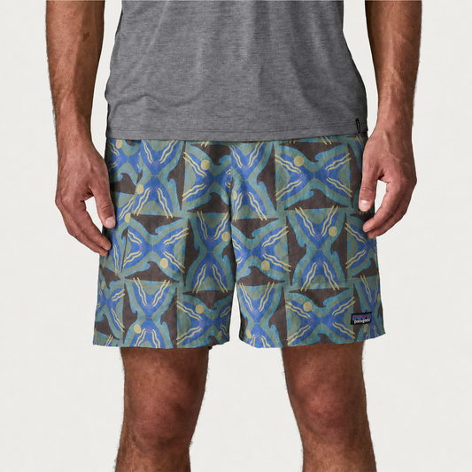 Patagonia パタゴニア Men's Baggies Longs - 7"
メンズ・バギーズ・ロング ７インチ Deep Freeze: Forge Grey 58035