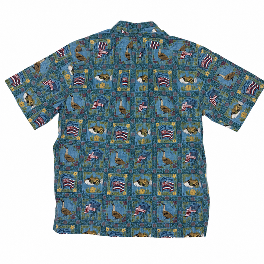 【USED】REYN SPOONER × DIETRICH VAREZ レインスプーナー COLLECTION PO SHIRT