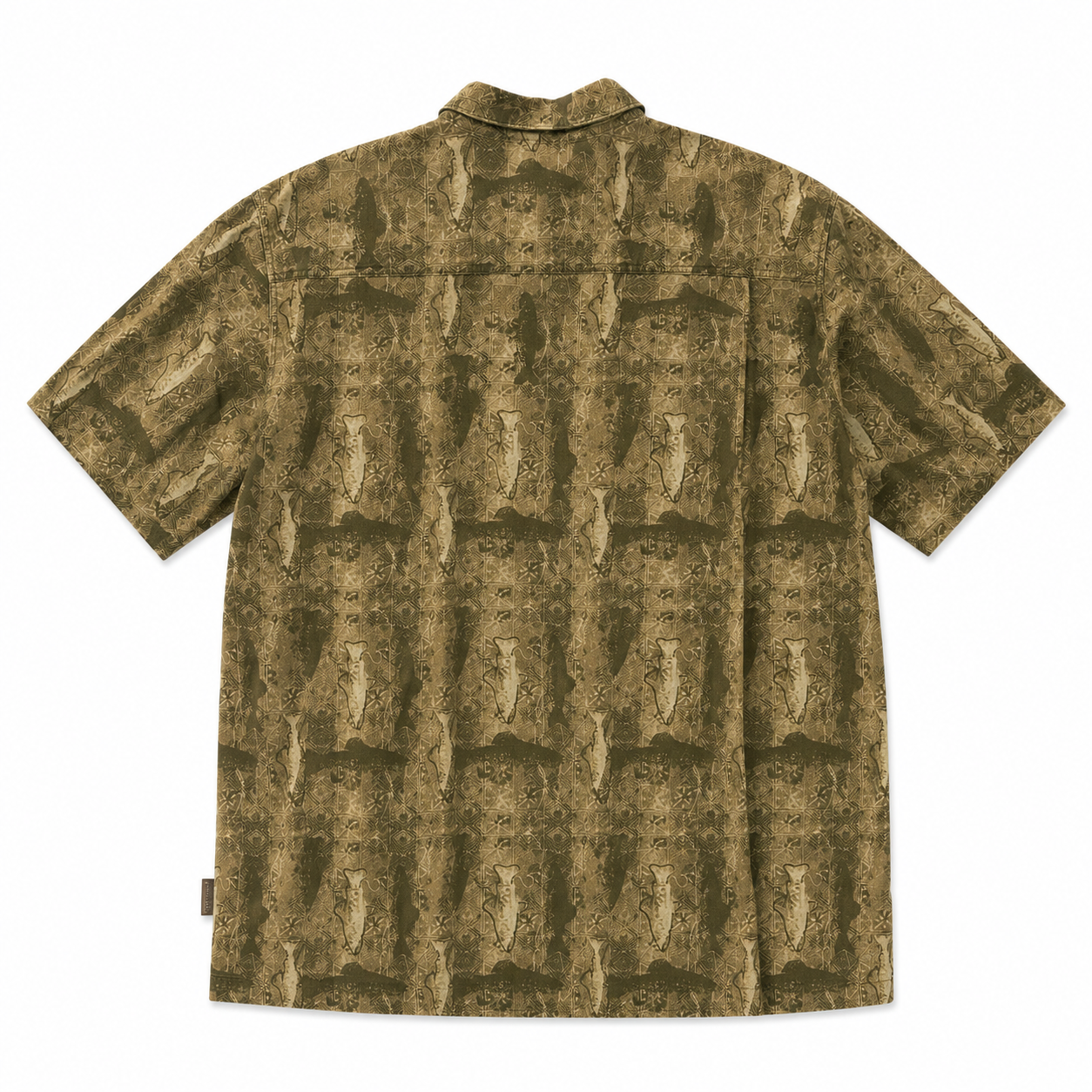 WOOLRICH ウールリッチ FISH CAMO PATTERN S/S SHIRT