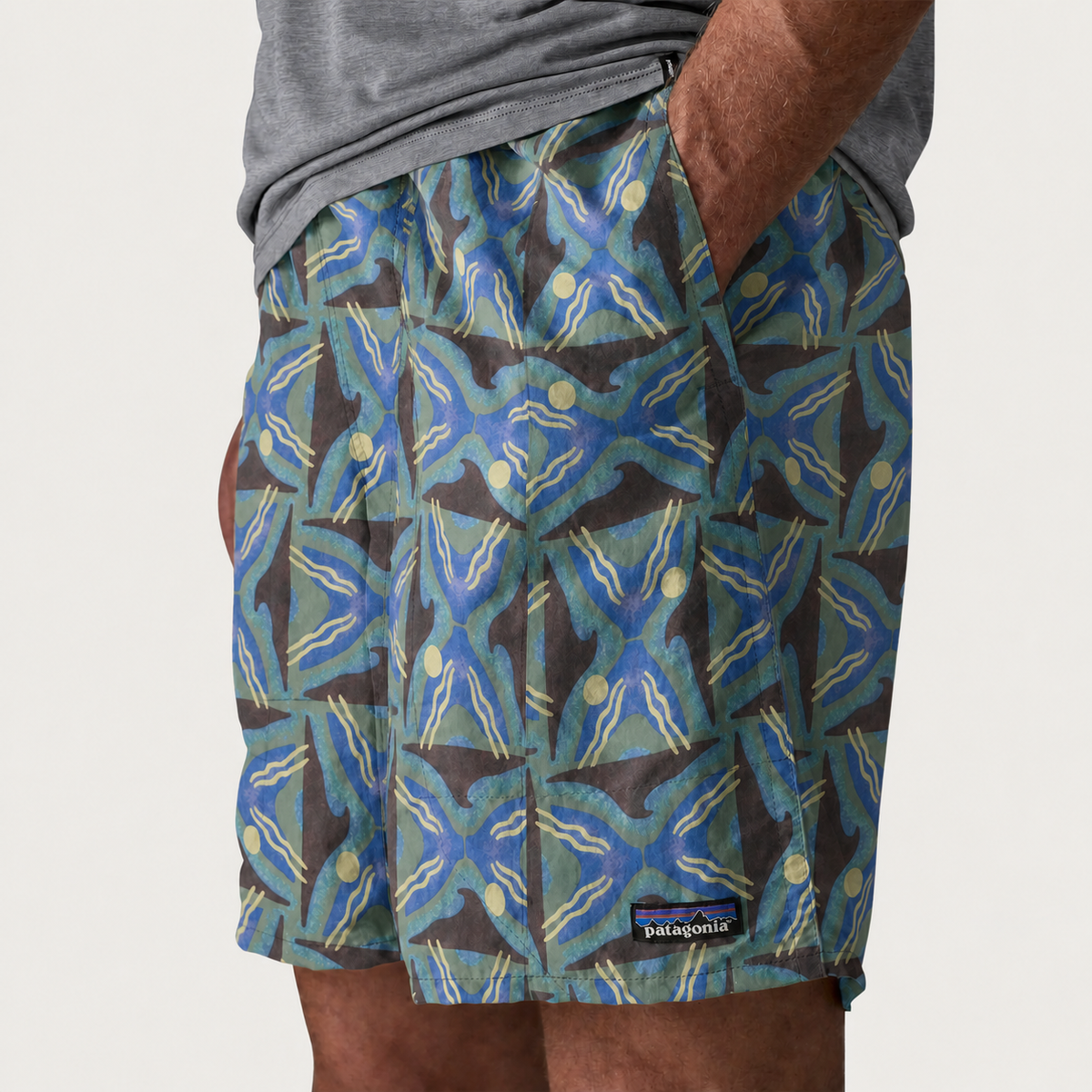 Patagonia パタゴニア Men's Baggies Longs - 7"
メンズ・バギーズ・ロング ７インチ Deep Freeze: Forge Grey 58035