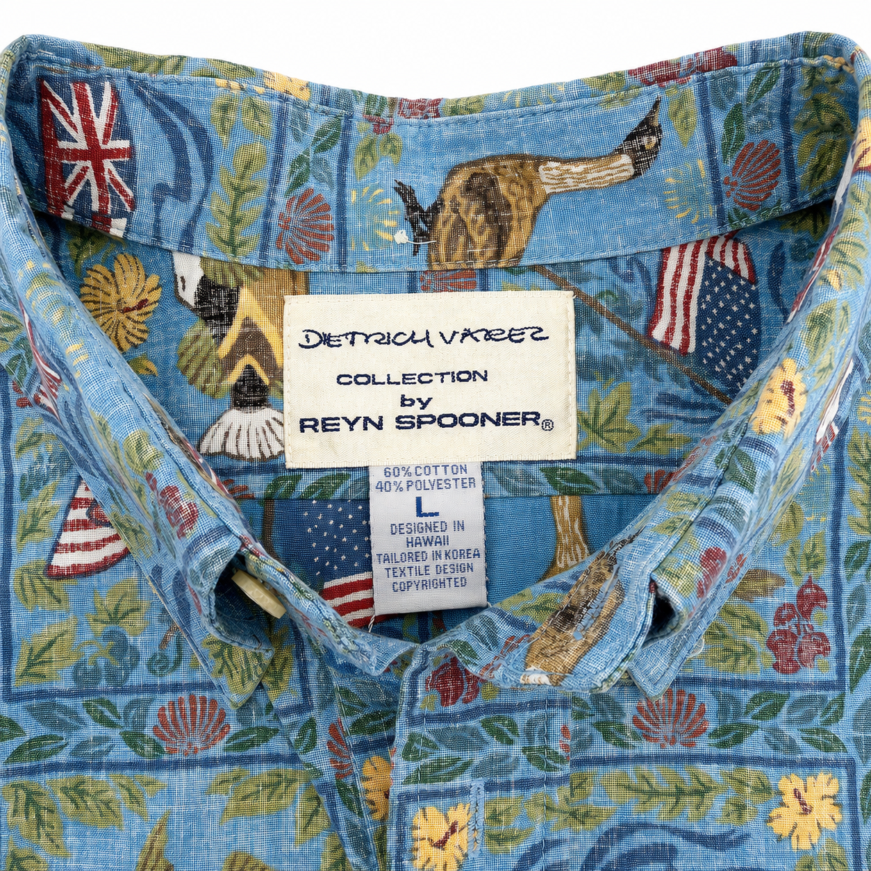 REYN SPOONER × DIETRICH VAREZ レインスプーナー COLLECTION PO SHIRT