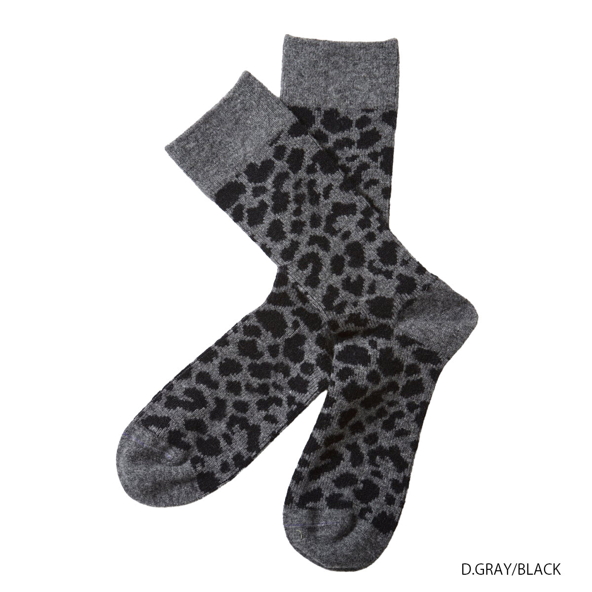 【DM便250円】ROTOTO ロトト LEOPARD PATTERN MERINO SOCKS レオパードパターン メリノソックス R1627-252