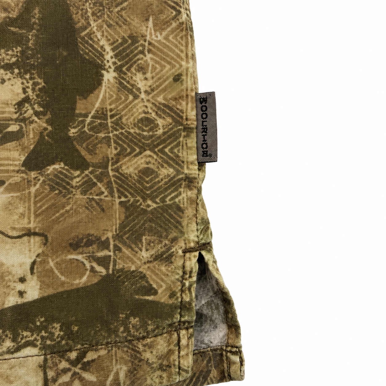 WOOLRICH ウールリッチ FISH CAMO PATTERN S/S SHIRT