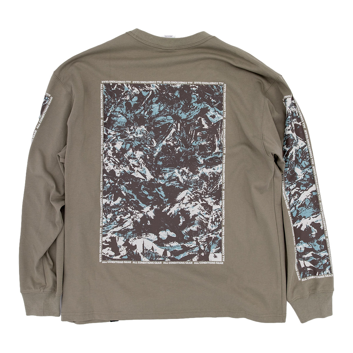 【USED】NIKE ACG ALL CONDITIONS GEAR GRAPHIC L/S TEE