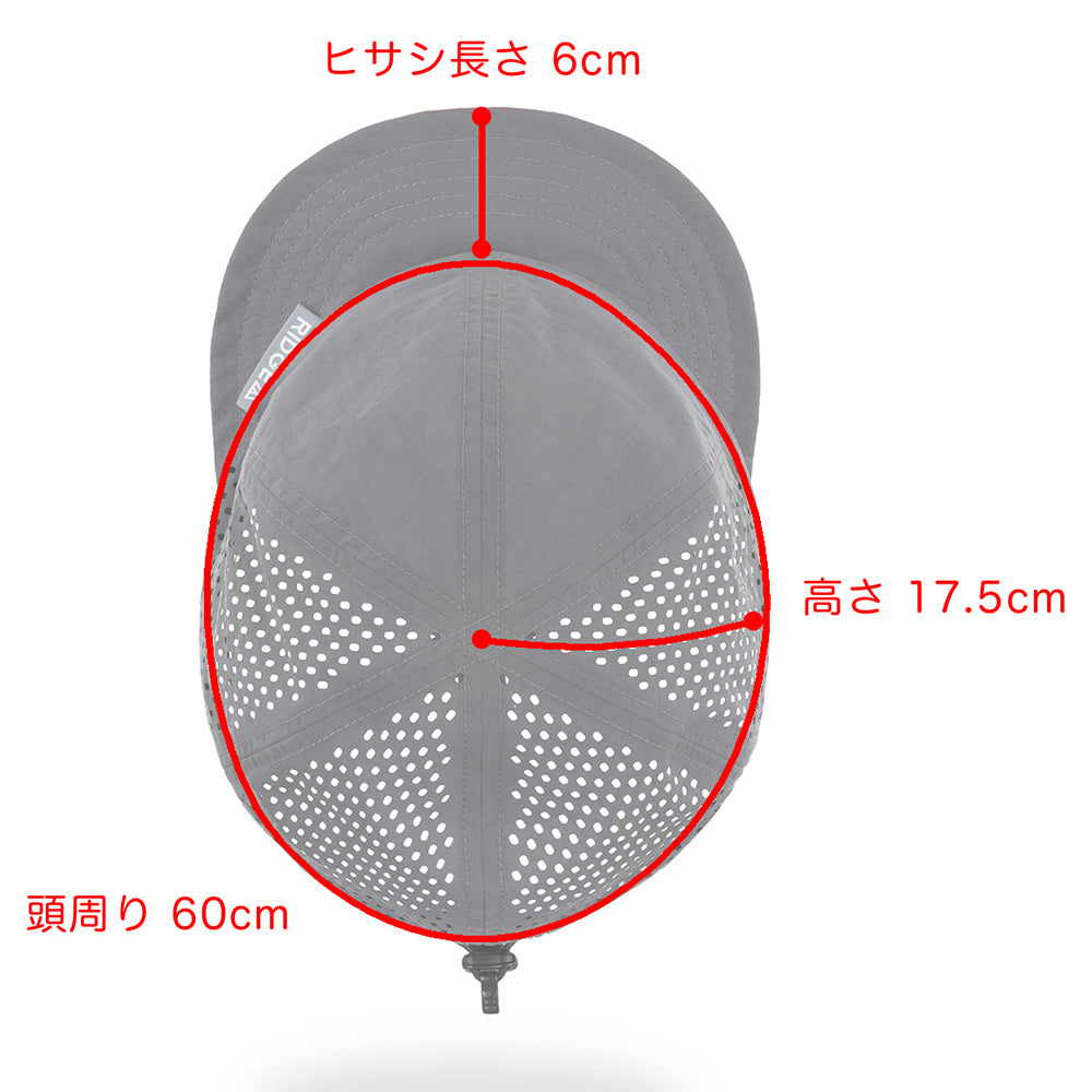 RIDGE MOUNTAIN GEAR リッジマウンテンギア Basic Cap Extra Punching ベーシックキャップ エクストラ パンチング