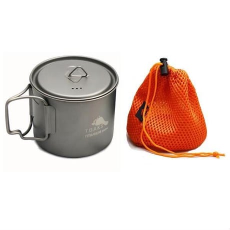 TOAKS トークス LIGHT TITANIUM 550ML POT ライト チタンポット 550ml