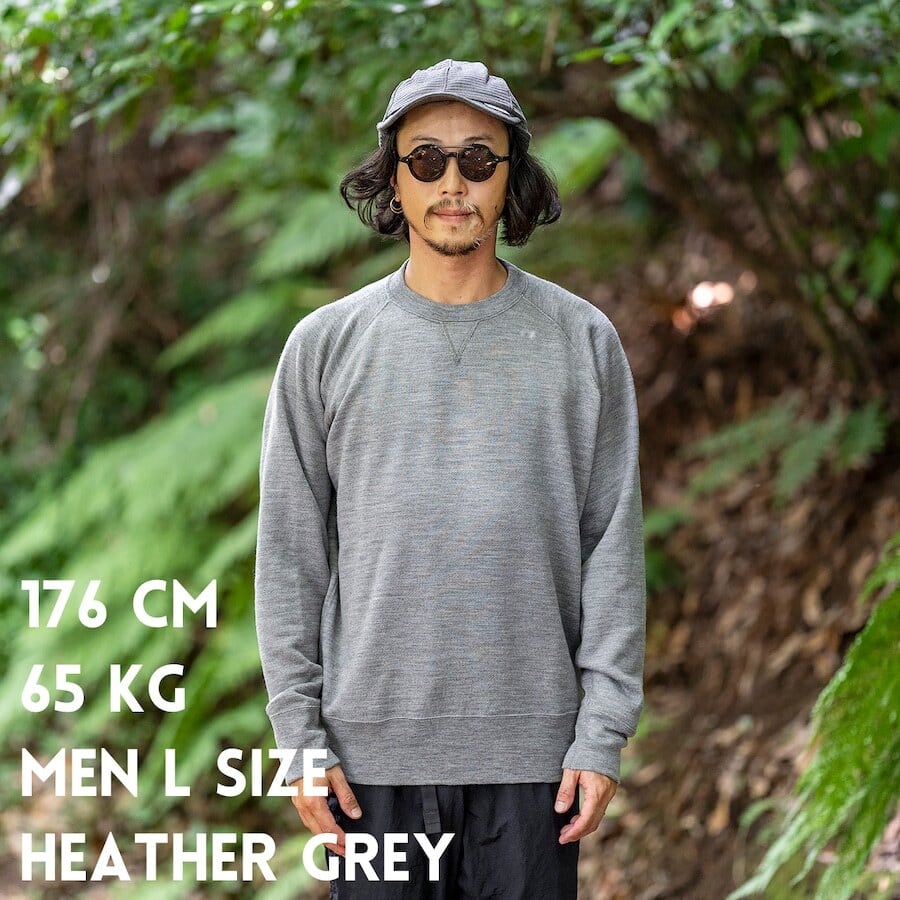 RIDGE MOUNTAIN GEAR｜Merino Sweat Shirt