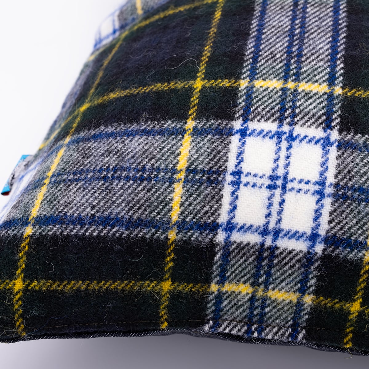 Montkage Products モンカゲプロダクツ Cushion Cover クッションカバー ドレスゴードンチェック×デニム