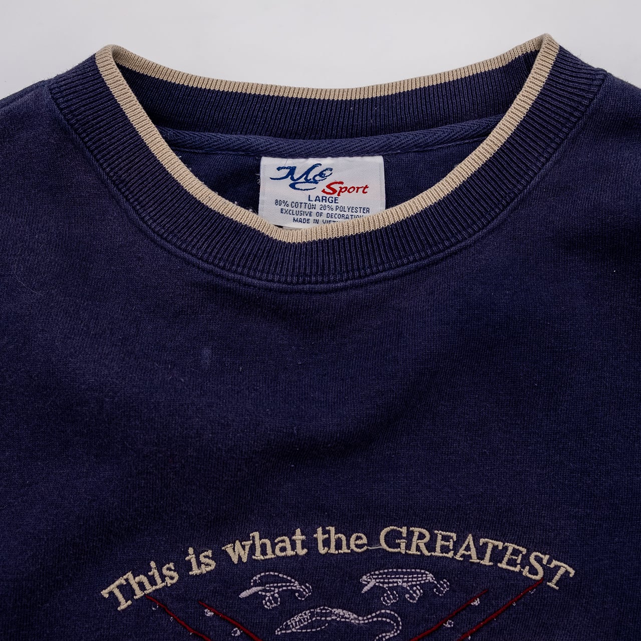【USED】00s MC SPORTS FISHERMAN SWEAT フィッシャーマンスウェット