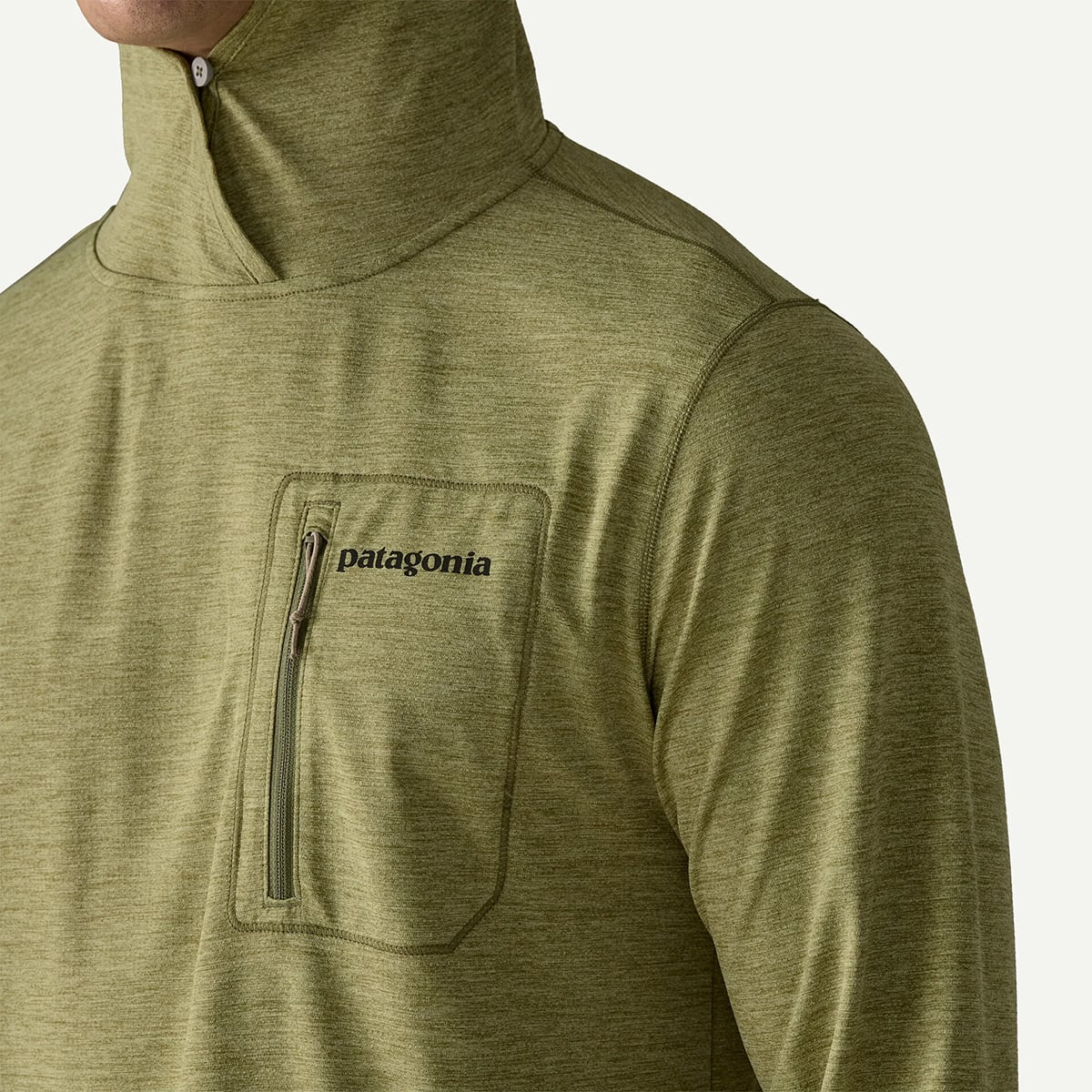 【DM便190円】Patagonia パタゴニア Men's Capilene? Cool Sun Hoody - Fitz Roy Trout メンズ・キャプリーン・クール・サン・フーディ フィッツロイ トラウト 44937