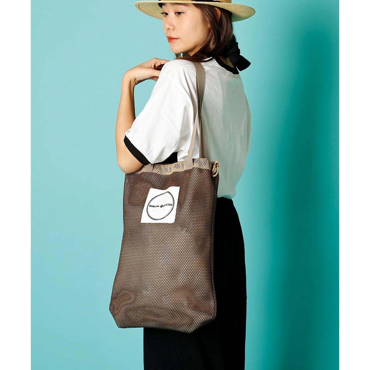 【DM便190円】BURLAP OUTFITTER バーラップ アウトフィッター REVERSIBLE KNAP TOTE リバーシブル ナップトート