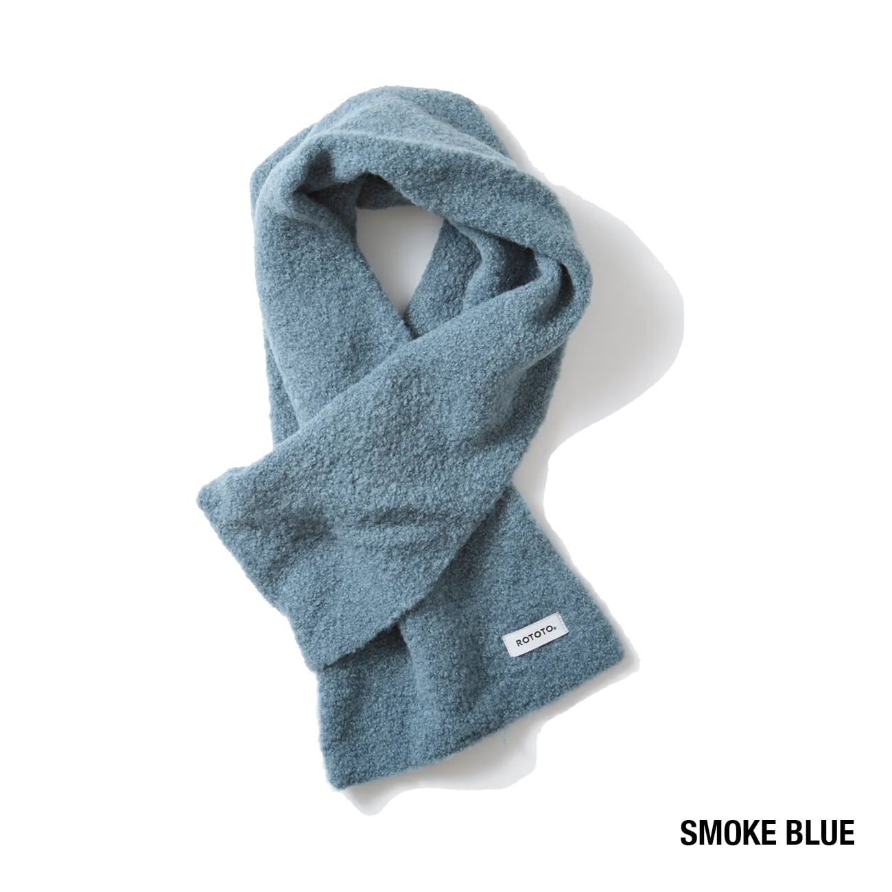 【DM便190円】ROTOTO ロトト ALPACA BOUCLE SHORT MUFFLER アルパカ ブークレ ショートマフラー R5152-252