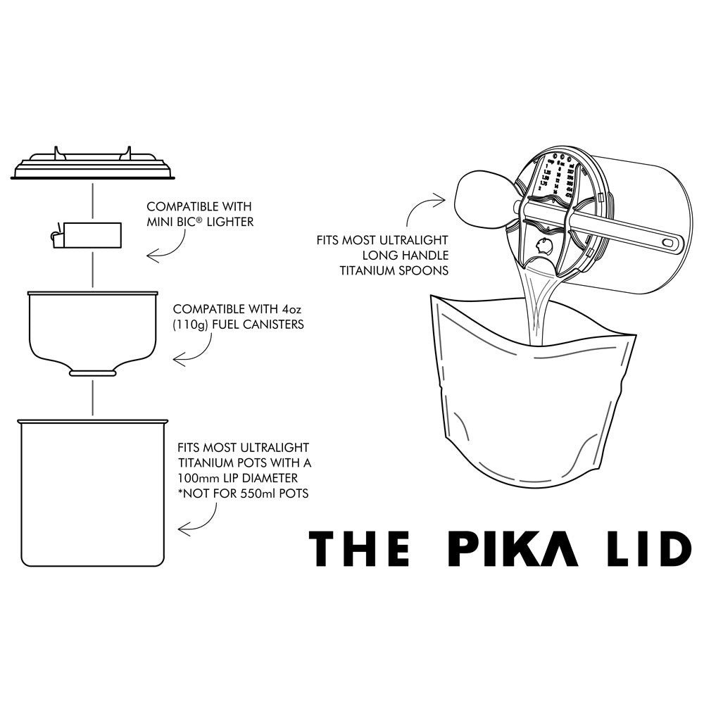 【DM便190円】PIKA OUTDOORS ピカ アウトドアーズ The Pika Lid