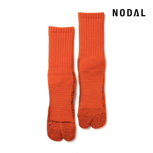 【DM便190円】NODAL 84N Wool Long Socks（Orange） ウールロングソックス NDY09
