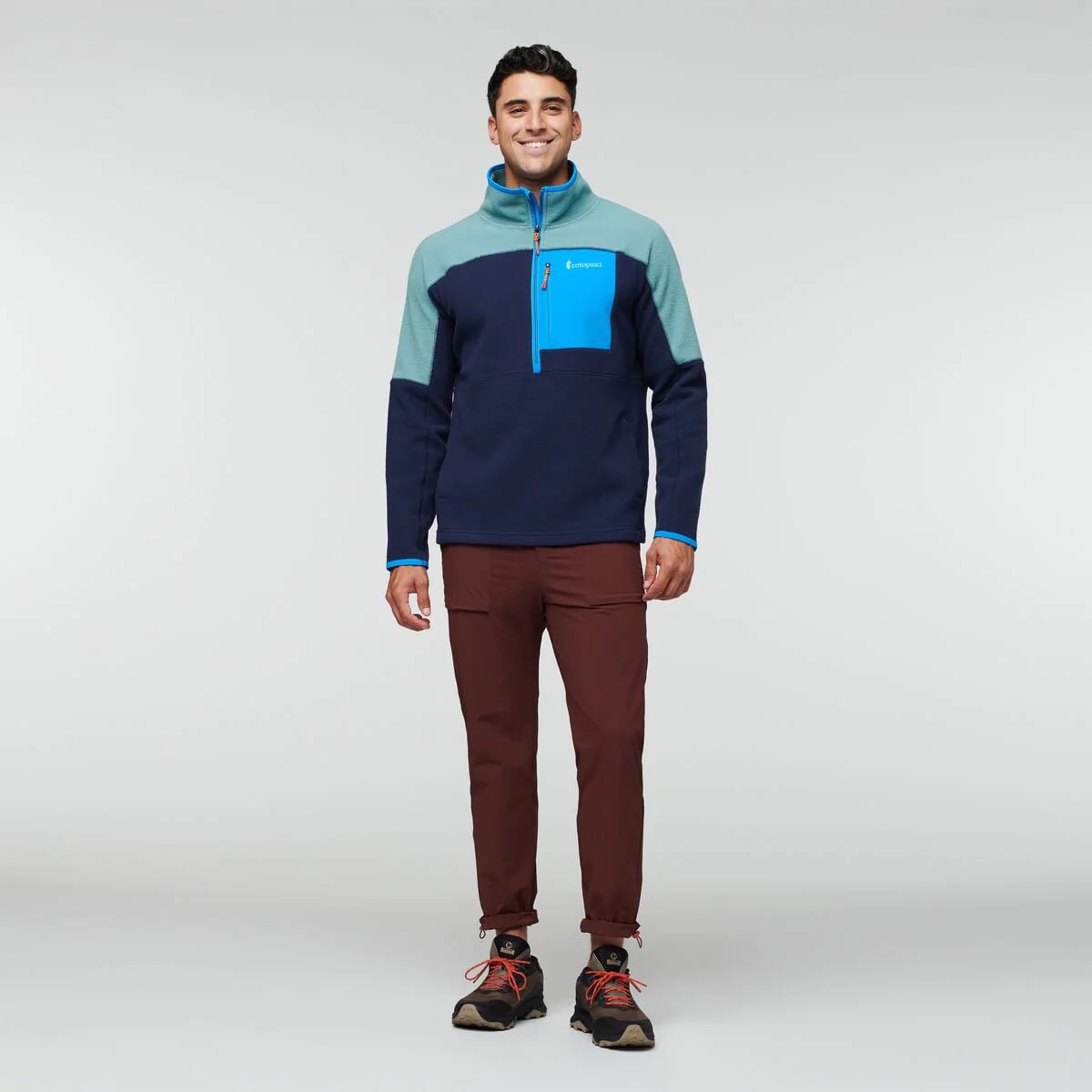 COTOPAXI｜Abrazo Half-Zip Fleece Jacket（Bluegrass/Maritime） コトパクシ／アブラーゾウ ハーフジップ フリースジャケット