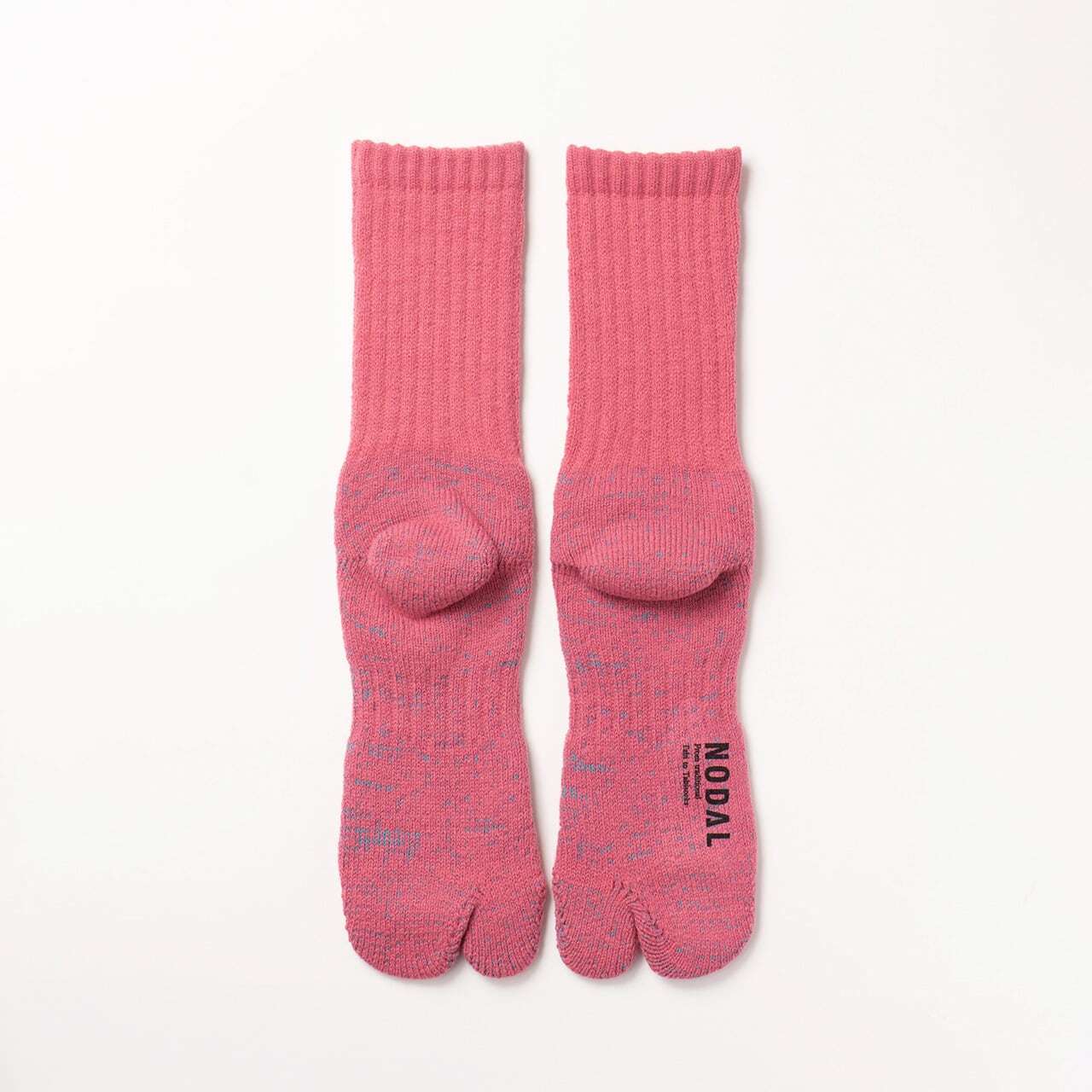 【DM便190円】NODAL 84N Wool Long Socks（Cherry Pink） ウールロングソックス NDY09