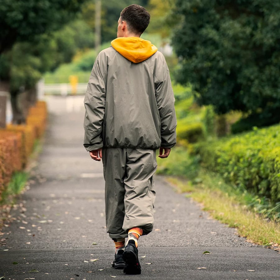 【DM便190円】ROTOTO ロトト ALLROUNDER ”MERINO CREW TIE DYE” オールラウンダー ”メリノ クルー タイダイ”