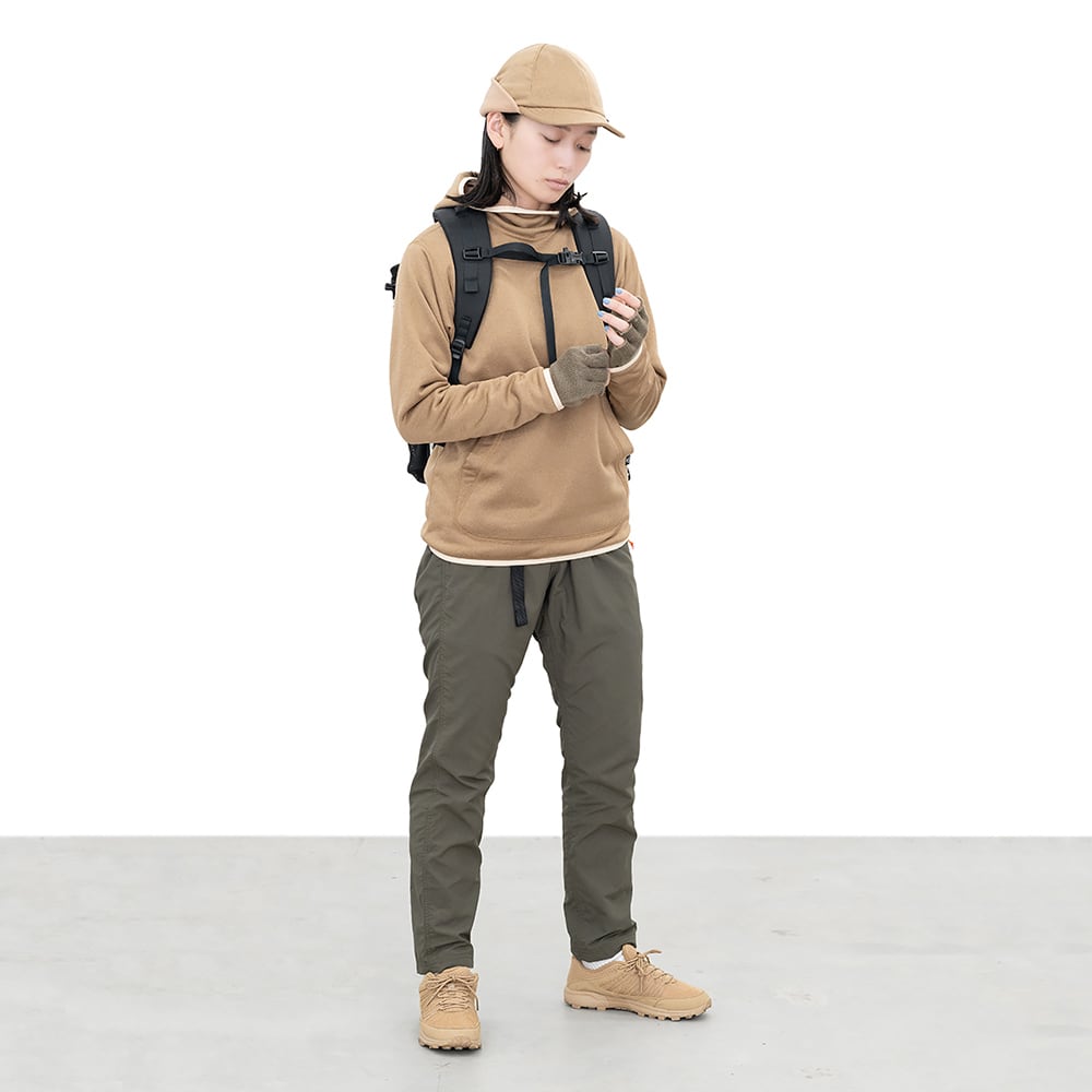 RIDGE MOUNTAIN GEAR リッジマウンテンギア POWER STRETCH PULL HOODIE パワーストレッチプルフーディ