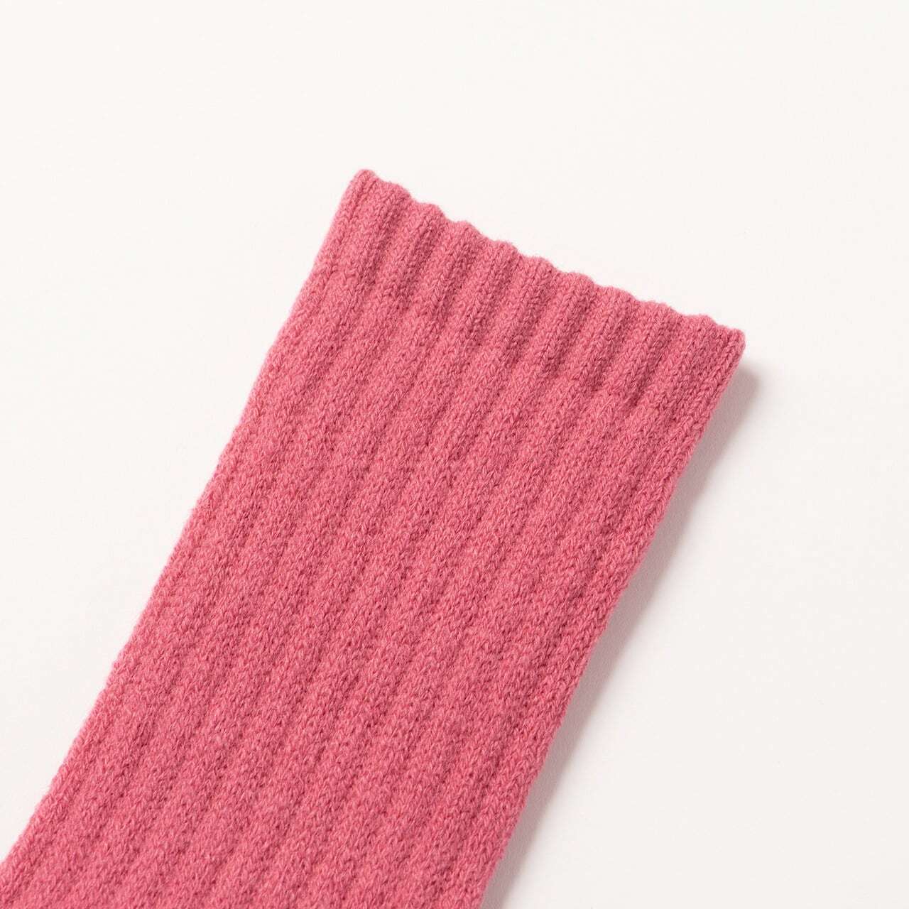 【DM便190円】NODAL 84N Wool Long Socks（Cherry Pink） ウールロングソックス NDY09