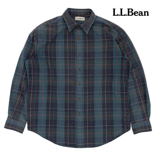 【USED】90s L.L.Bean Flannel Shirt エルエルビーン フランネルシャツ