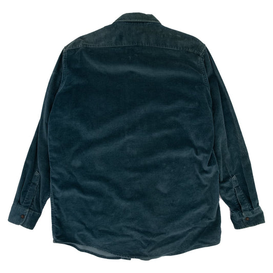 【USED】90s L.L.Bean Corduroy Shirt エルエルビーン コーデュロイボタンダウンシャツ made in USA