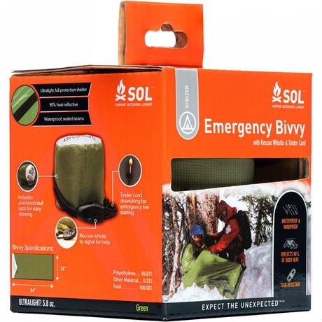 SOL｜Emergency Bivvy OD Green