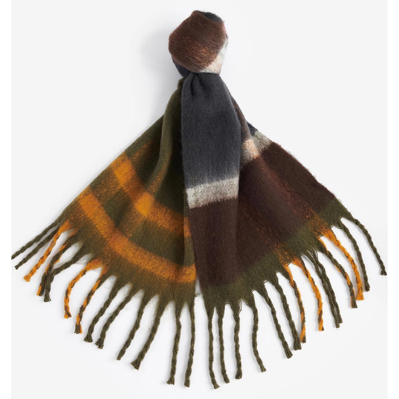Barbour バブアー Isla Tartan Boucle Scarf Classic アイラ タータン ブークレ スカーフ LSC0293