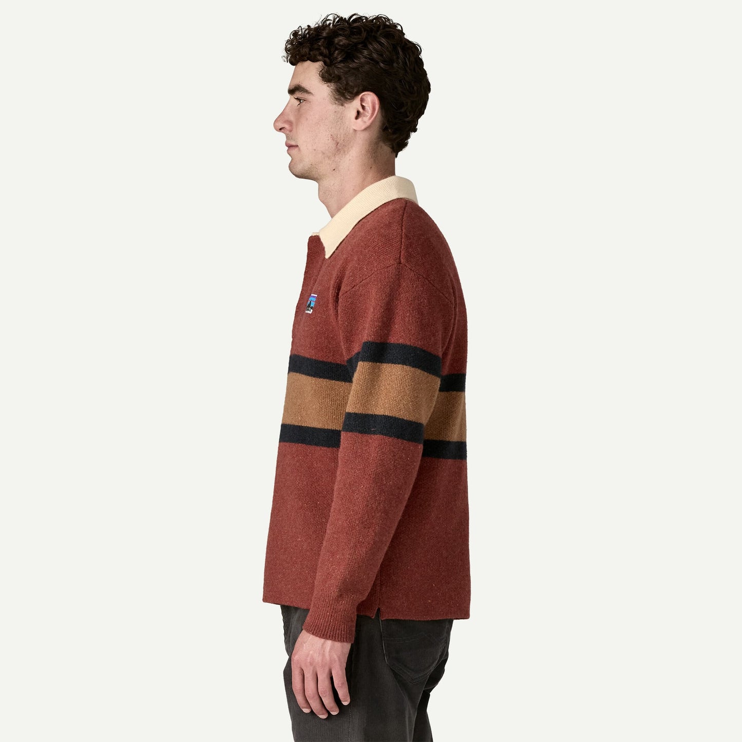 Patagonia パタゴニア Recycled Wool-Blend Rugby Sweater リサイクル・ウールブレンド・ラグビー・セーター Rugby Big: Sunken Blue 50900