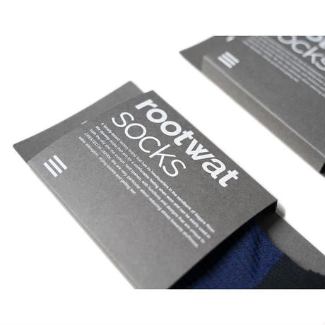 rootwatsocks ルートワットソックス WASHI HYBRID SOX SHORT 和紙ハイブリッドソックス　ショート丈45178