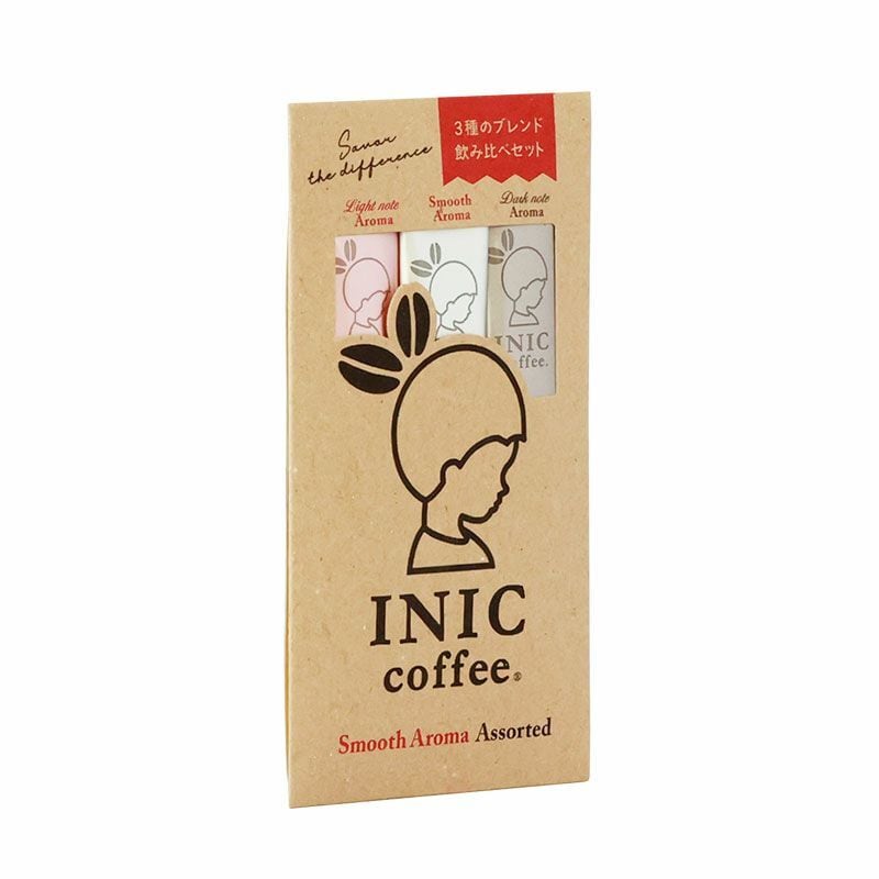 INIC coffee イニックコーヒー スムースアロマ アソート 3本入り
