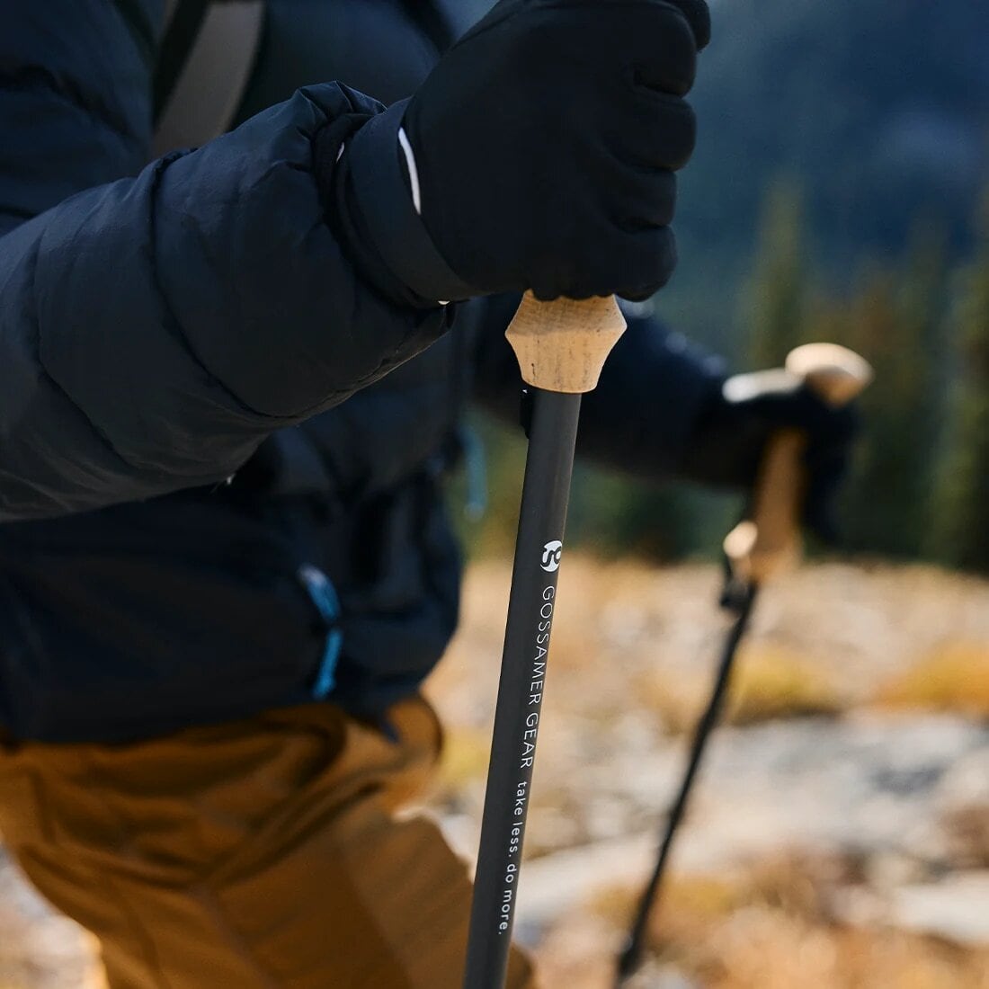 GOSSAMER GEAR ゴッサマーギア LT5 Three Piece Carbon Trekking Poles (pair) トレッキングポール
