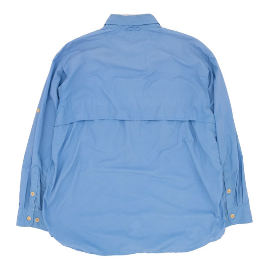 【USED】90s ORVIS Nylon Fishing Shirt オービス ナイロンフィッシングシャツ
