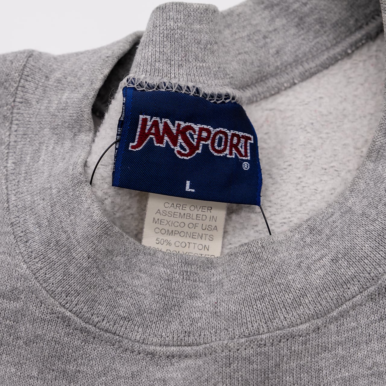 【USED】00s JANSPORTS FLY FISHING PRINT SWEAT ジャンスポーツ フライフィッシング プリントスウェット