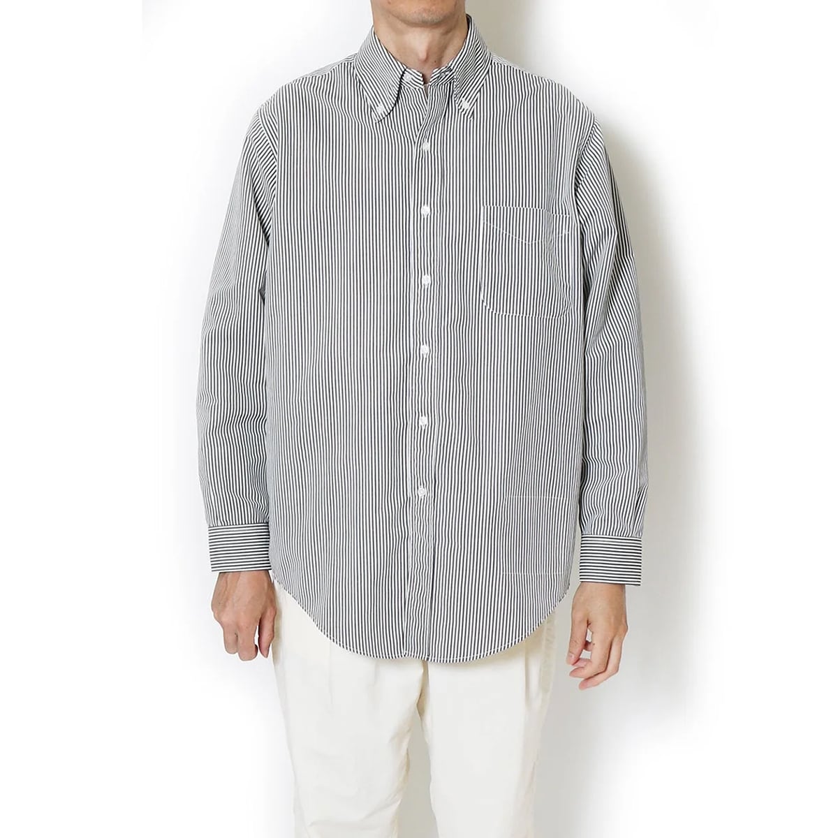 BURLAP OUTFITTER バーラップ アウトフィッター GENERAL B.D. SHIRT PRINTED ジェネラル ボタンダウン シャツ プリンテッド
