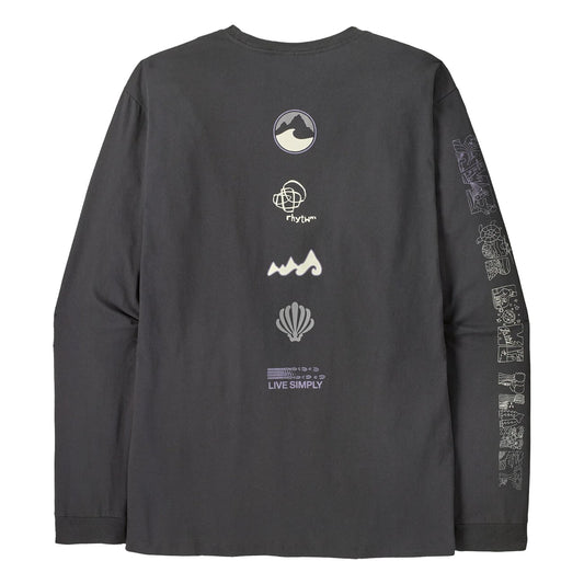 【DM便190円】Patagonia パタゴニア Men's Long-Sleeved Long Way 'Round Organic Shirt メンズ・ロングスリーブ・ロング・ウェイ・ラウンド・オーガニック・Tシャツ 37821