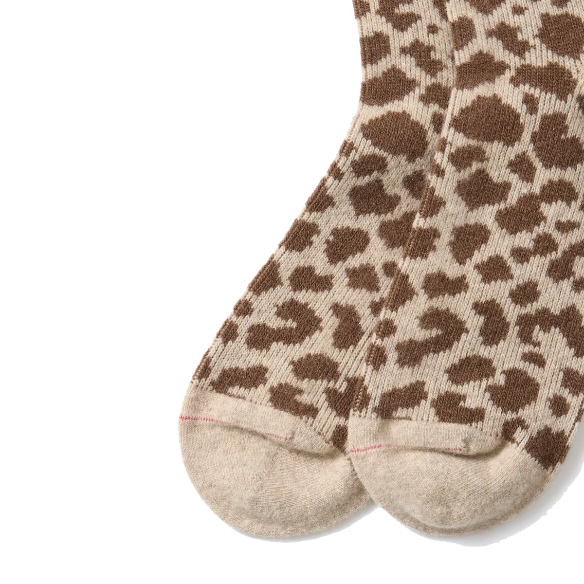 【DM便190円】ROTOTO ロトト LEOPARD PATTERN MERINO SOCKS レオパードパターン メリノソックス R1627-252