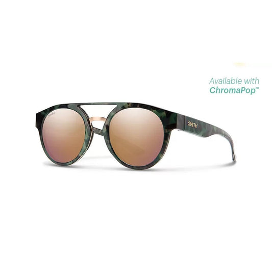SMITH｜Range Camo Tortoise ChromaPop Polarized Rose Gold Mirror